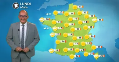 Météo lundi 11 août : la vague de chaleur remonte au nord, jusqu'à 43°C en Aquitaine - Actualités La Chaîne Météo