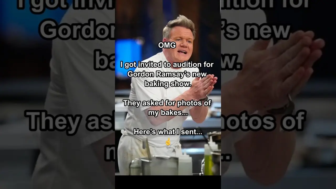 Might be baking for Gordon Ramsay! ❤️