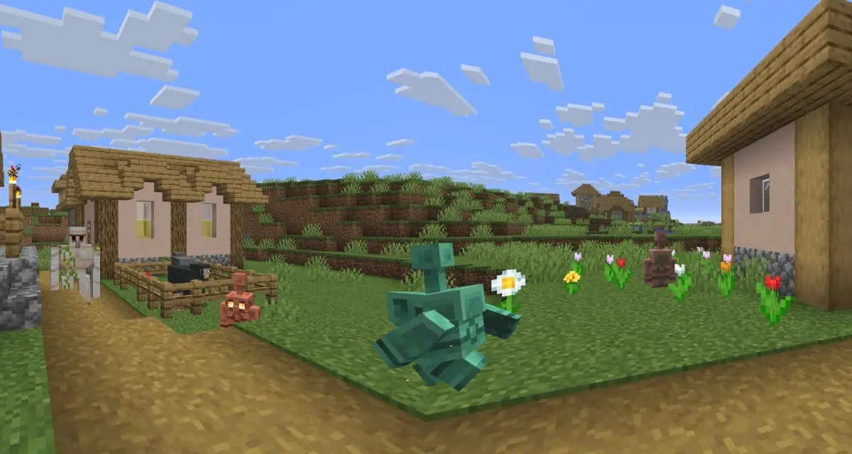 Minecraft : panorama en cuivre, code de conduite et ajustements du golem