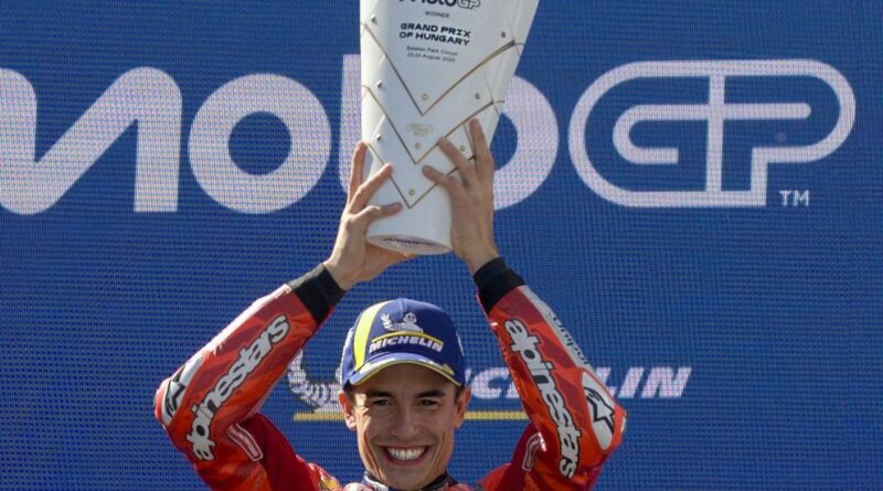MotoGP – Nouvelle victoire en surclassement de Marc Marquez en Hongrie : 'Son meilleur ennemi, c’est lui' - RTBF Actus