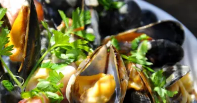 Moules au Reblochon et lard 