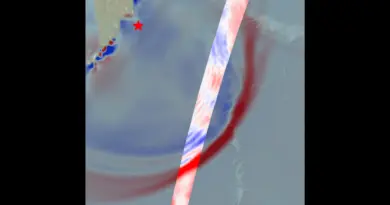 NASA’s SWOT satellite captures Kamchatka megaquake tsunami in striking detail