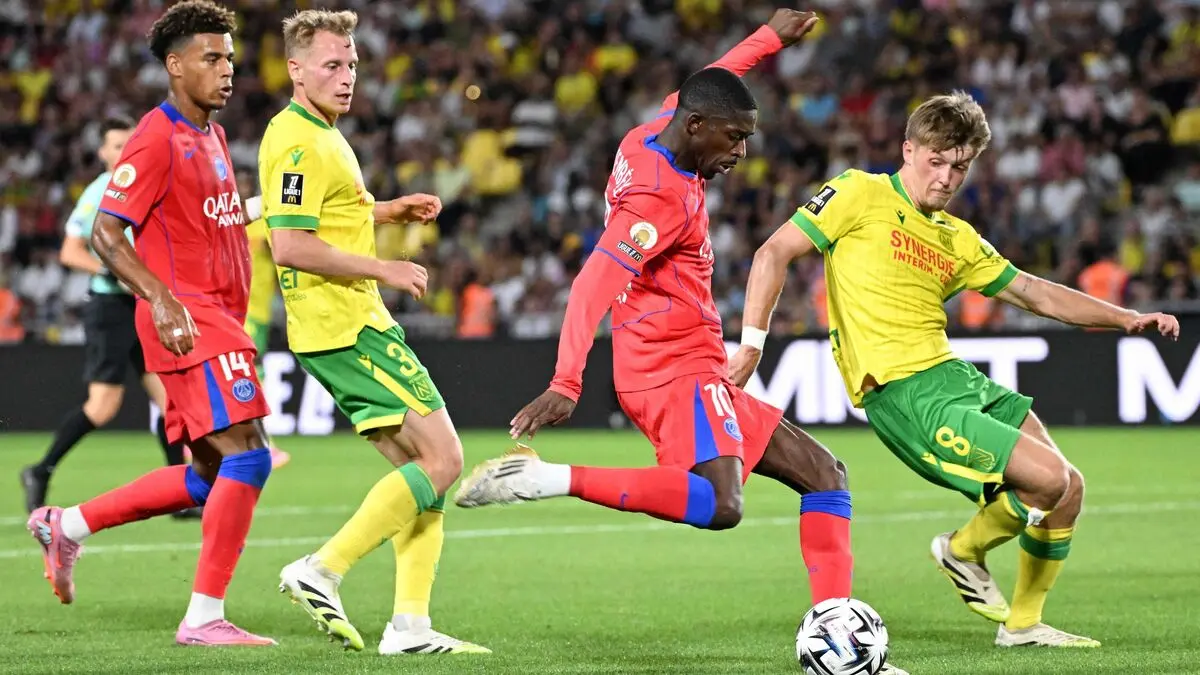 Nantes-PSG : quand Dembélé, Doué, Hakimi et Mendes entrent en jeu à la 61e minute… et que tout bascule
