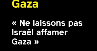 Ne laissons pas Israël affamer Gaza - Place publique