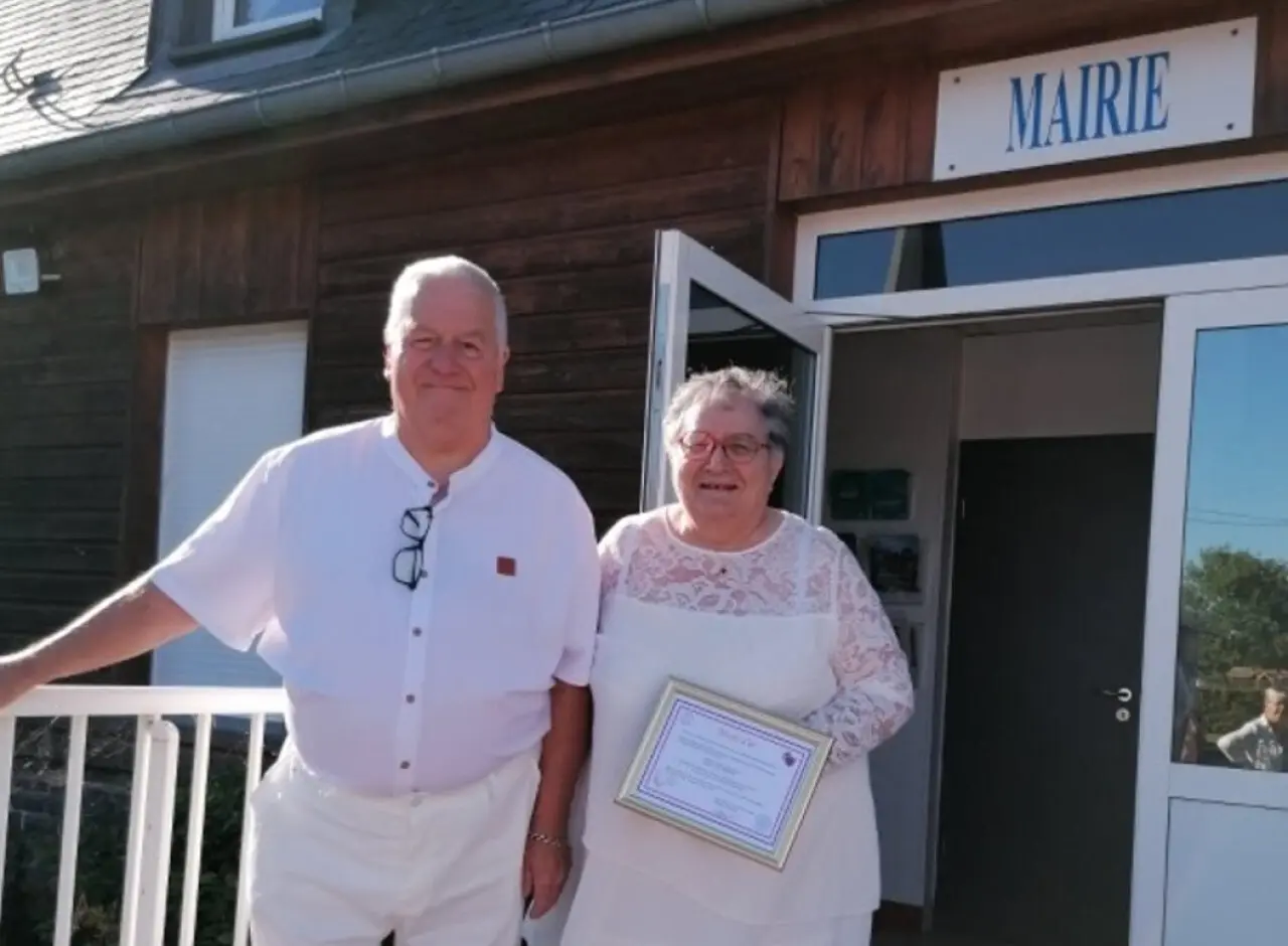 Noces d'or : les 50 ans d'amour entre Claudine et Guy sont nés à la foire Saint-Romain de Rouen