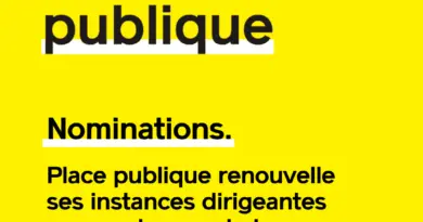 Nominations - Place publique renouvelle ses instances dirigeantes en vue des prochains rendez-vous électoraux - Place publique
