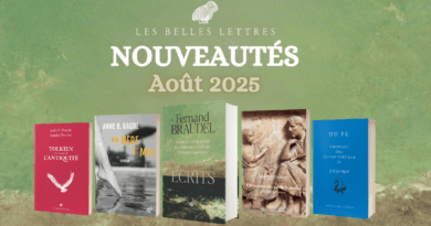 Nos livres du mois : parutions d’août 2025
