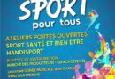 📅 N’oubliez pas : la Fête du Sport, Santé & Bien-être approche à grands pas 🙏🏻