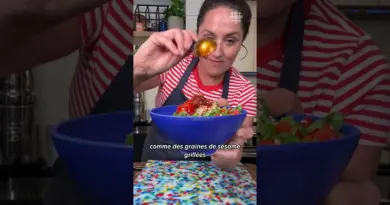 Nouilles soba froides à la tomate et au sésame
