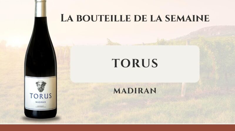 Nous avons dégusté le Torus 2023, un madiran charnu aux notes épicées, parfait avec une tortilla ou une pizza