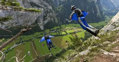 Nouveau décès d’un base-jumper sur les sommets suisses - Le Temps