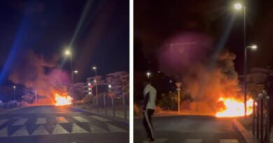 Nuit de violences au Port : affrontements et véhicule incendié