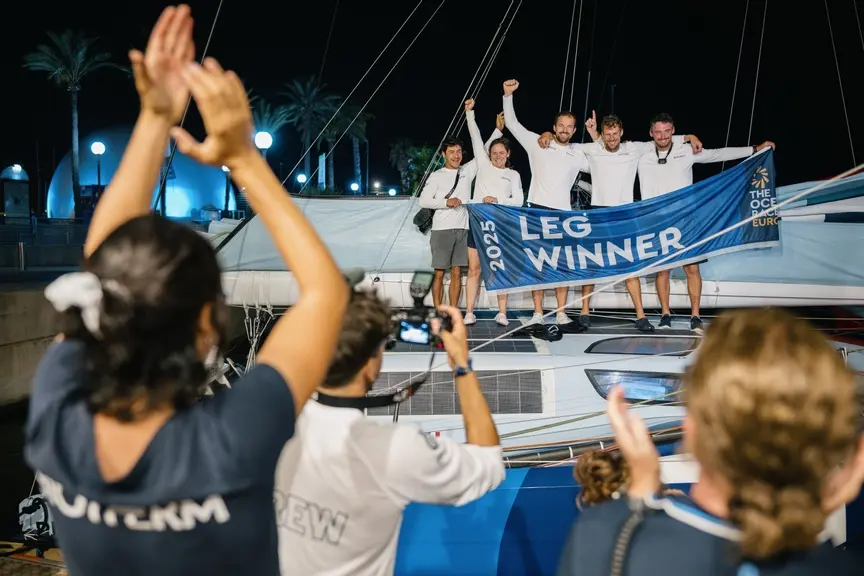 Ocean Race Europe. Nouvelle victoire pour Biotherm skippé par Paul Meilhat à Carthagène : "Nous avons une bonne dynamique !"