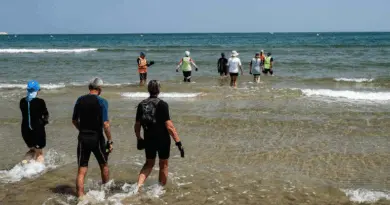 On a testé pour vous : la marche aquatique à Port-la-Nouvelle - L'Echo du Languedoc
