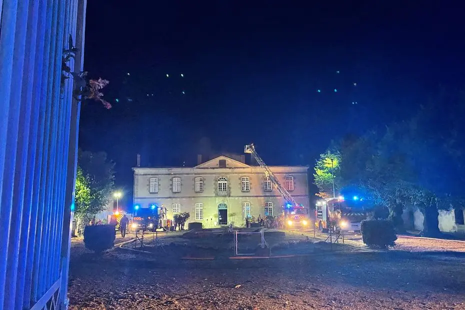 Orages. Important incendie dans un château de Haute-Vienne