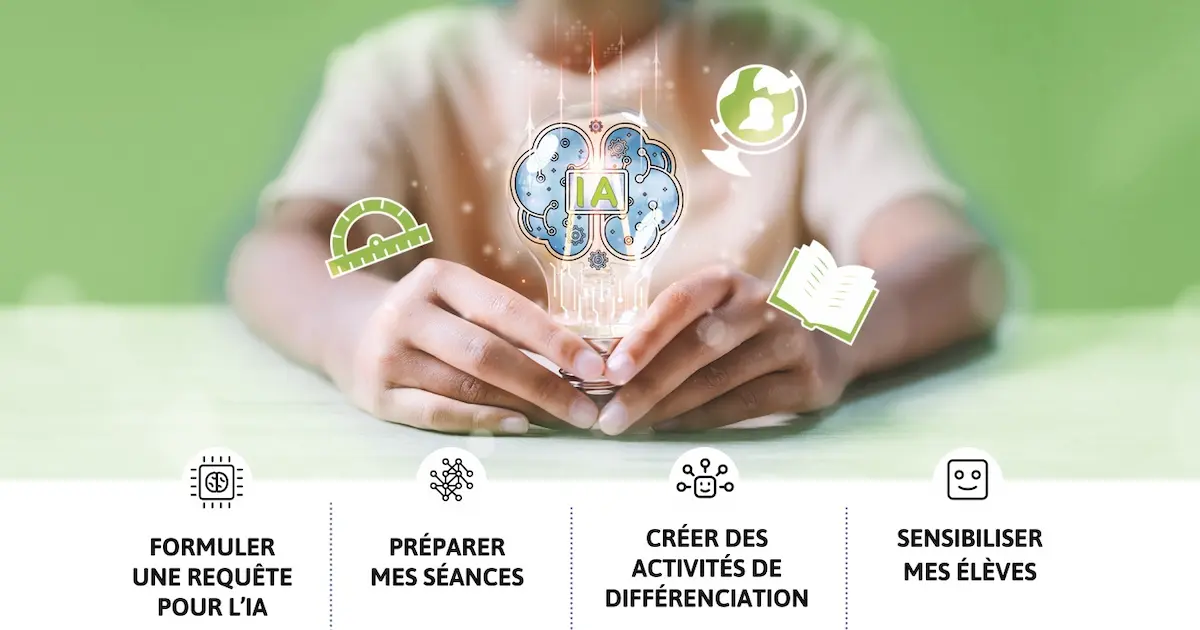 Ouvrage : Je prépare ma classe avec l’IA – élémentaire -