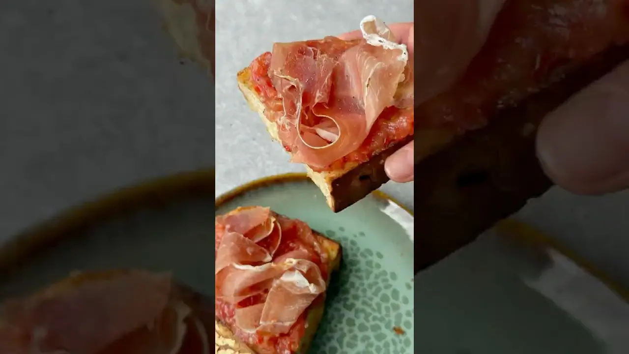 PAN CON TOMATE #spanishfood #tapas #recette #recettefacile #recipe #easyrecipe #food #tomate