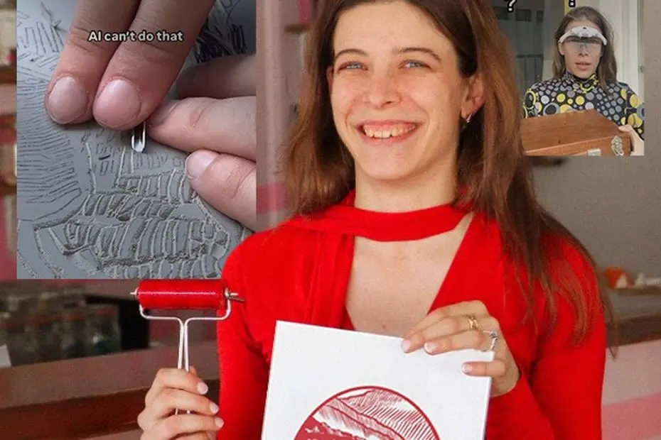 PORTRAIT. 4/5 - Rose, créatrice de contenu et artiste corse : Revenir à un art brut à l'ère de l'intelligence artificielle