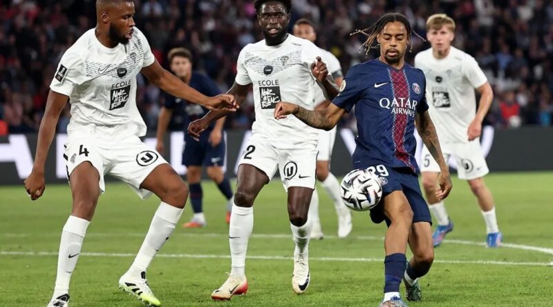 Paris SG - Angers Sco. Belkebla fautif, Camara intéressant : les notes des Angevins après la
