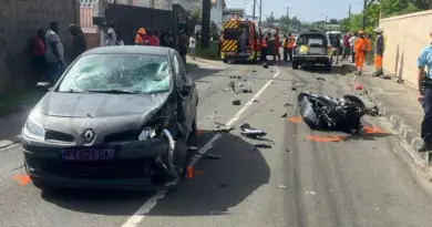 Petit-Canal : un motard décède après avoir été fauché par un véhicule