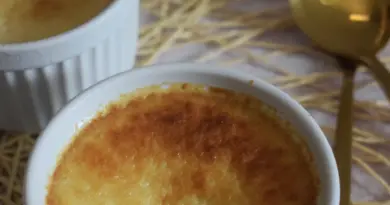 Petits flans à la noix de coco