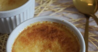 Petits flans à la noix de coco