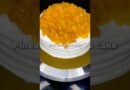 Pineapple gateau cake🍍 #pineapplecake #gâteau #foodlover #easyrecipe #cakelovers #cakedesign #cake