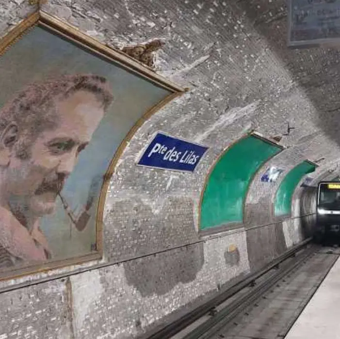 Porte des Lilas : la RATP a effacé Brassens et les lilas