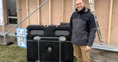 Premier chantier pour Cactile, qui transforme les murs en réservoirs d'eau de pluie – ToulÉco