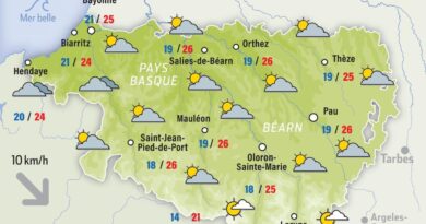 Prévisions météo de ce mardi 26 août à Pau et dans les Pyrénées-Atlantiques : en vigilance jaune aux orages