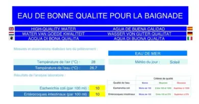 QUALITÉ DES EAUX DE BAIGNADE