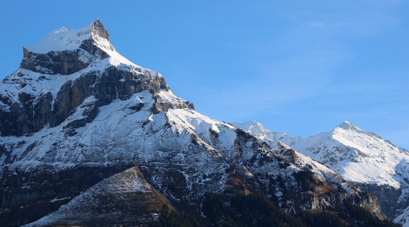 Switzerland, Alps, Matterhorn, lake, mountains, Swiss flag, Geneva