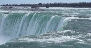 Canada, nature, mountains, Niagara Falls, Northern Lights, maple leaf, cityscape