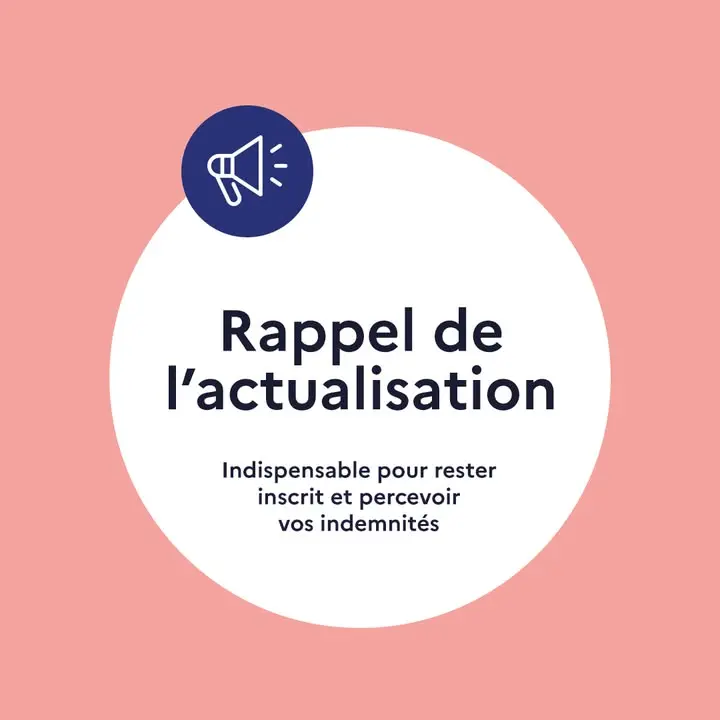 📆 [RAPPEL] Si vous êtes inscrit à France Travail, vous avez jusqu'à ce soir minuit pour vous actualiser, en ligne ou par télépho...