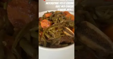 RECETTE FAMILIALE : HARICOTS VERTS ET BŒUF MIJOTÉS.(abonne toi pour encore + de recettes maison ❤️).