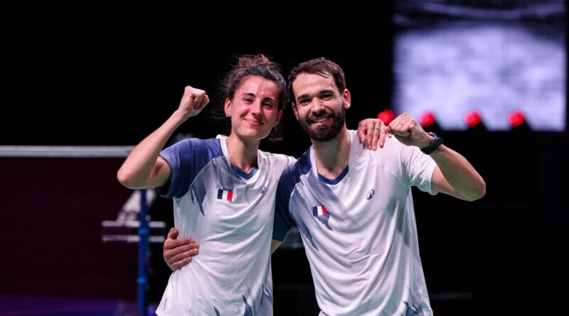 REPORTAGE. Mondiaux de badminton : en couple à la ville et sur le terrain, la paire Léa Palermo et Julien Maio, une évidence qui rime avec performance