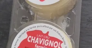 Rappel Consommateur - Détail Crottin de Chavignol Fermier Sans marque