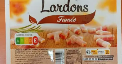 Rappel Consommateur - Détail Lardons fumés Casino