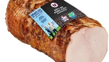 Rappel Consommateur - Détail Rôti de porc cuit supérieur BBC U 3,2kg environ U
