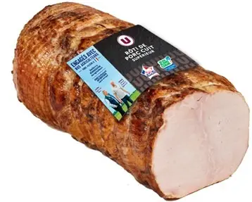 Rappel Consommateur - Détail Rôti de porc cuit supérieur BBC U 3,2kg environ U