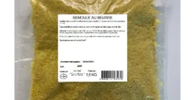 Rappel Consommateur - Détail SEMOULE 1.5KG AC Atelier collet