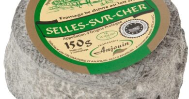 Rappel Consommateur - Détail Selles sur Cher nu AOP lait cru 23%MG Anjouin 150g Fromagerie d’ANJOUIN