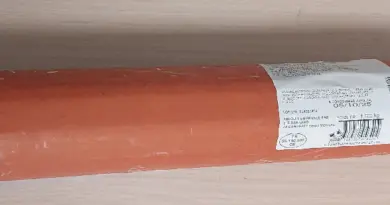 Rappel Consommateur - Détail saucisson ail fumé PP VPF restauration 1 kg net sans marque