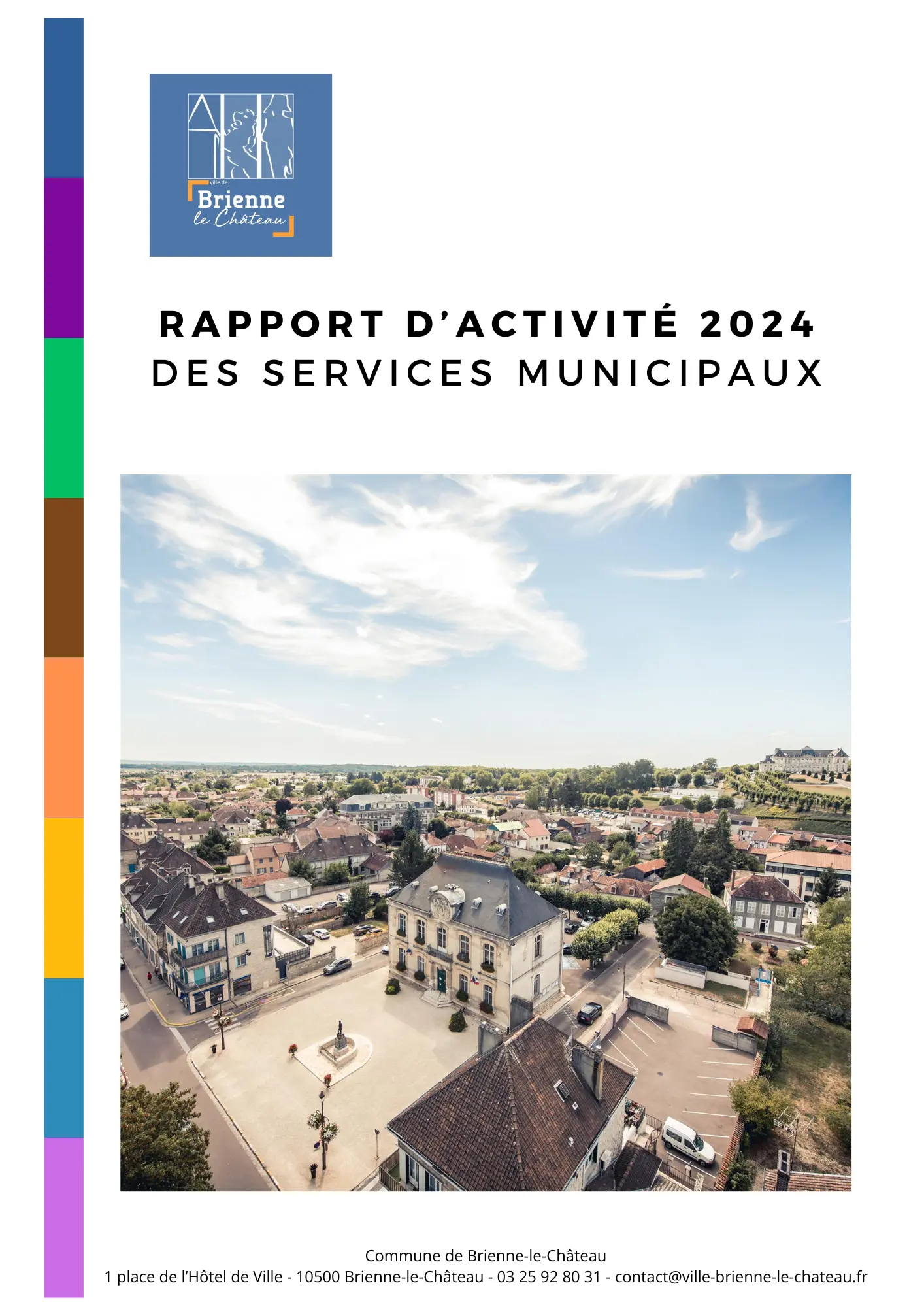 Rapport d’activités des services municipaux 2024