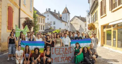 Référendum des Jeunes Verts contre la réforme du service civil