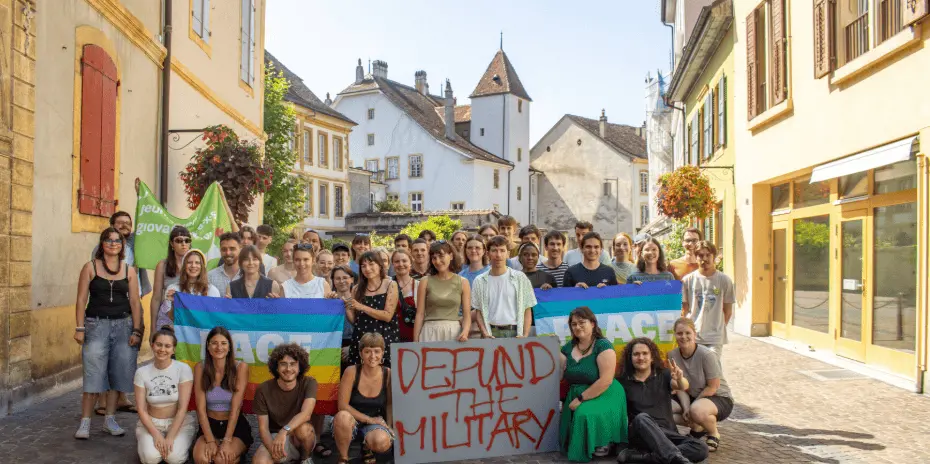 Référendum des Jeunes Verts contre la réforme du service civil