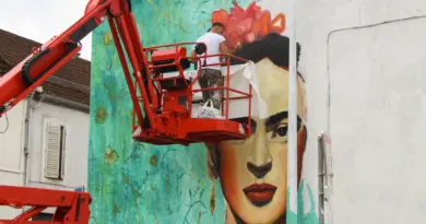 Remiremont donne des couleurs à la rue du Canton avec une fresque hommage à Frida Kahlo