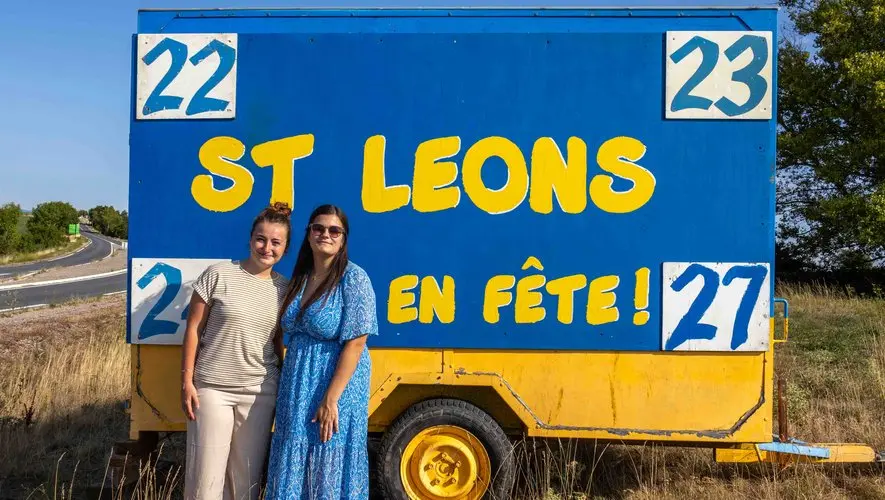 Rencontre avec Alexia Gal et Dorine Molinier, les trésorières du comité des fêtes de Saint-Léons