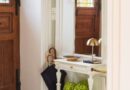 Rénovation d'un vestiaire ancien pour l'entrée de notre maison
