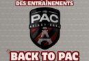 Reprise des entraînements